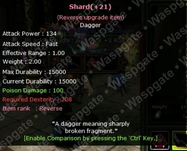 Agarthada Sıcak başılmış Shard +21 2